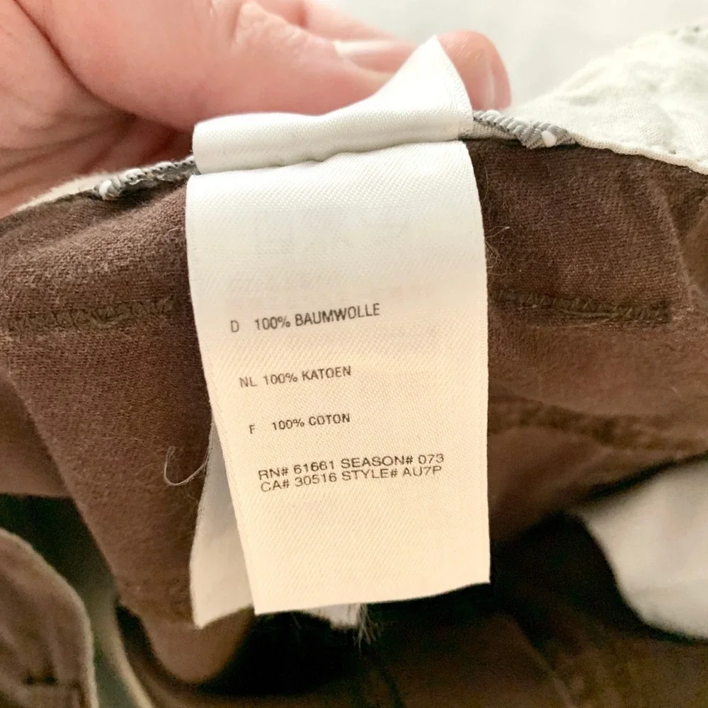 The North Face AU7P Chino Pants Mens Size 36 Brown Cotton Outdoor Hiking Utility